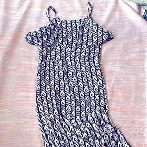 Black and white Indulge Brand maxi dress size small